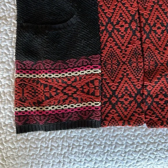 Lucky Brand Southwest Inspired Cardigan Size M - Picture 7 of 12